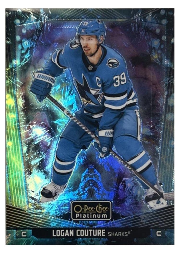 2024-25 O-Pee-Chee Platinum Base Set Logan Couture #185 card