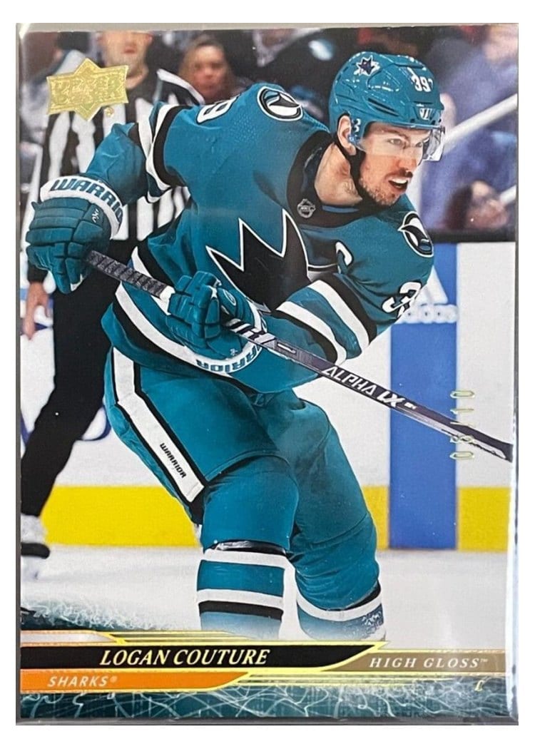 2024-25 Upper Deck Base Set Logan Couture #150 card