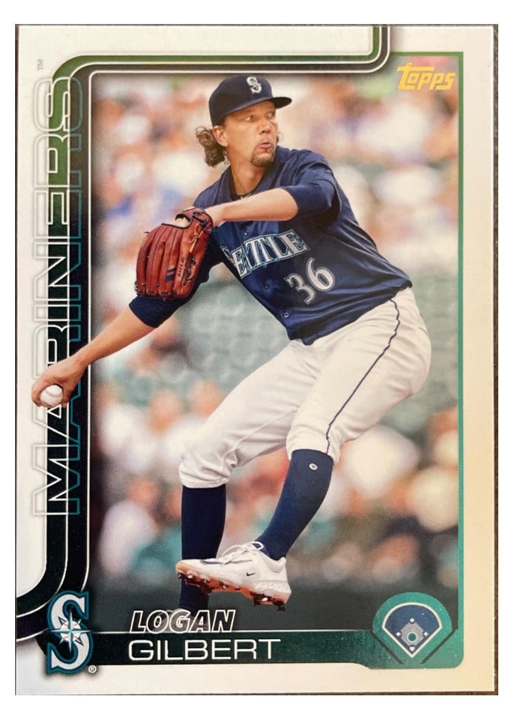 2025 Topps Base Set Logan Gilbert #66 card