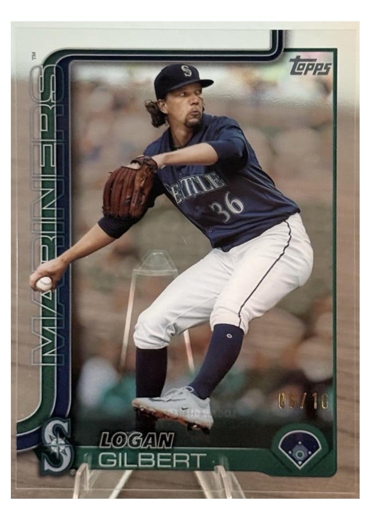 2025 Topps Base Set Logan Gilbert #66 card