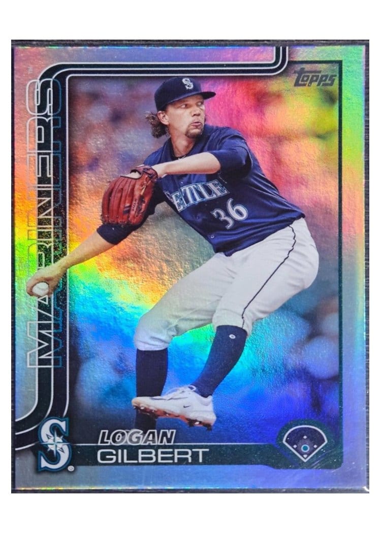 2025 Topps Base Set Logan Gilbert #66 card
