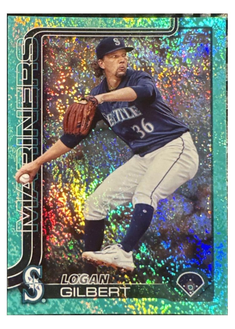 2025 Topps Base Set Logan Gilbert #66 card