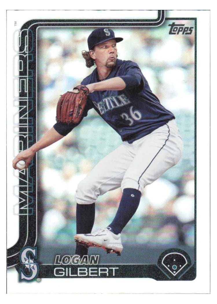 2025 Topps Base Set Logan Gilbert #66 card