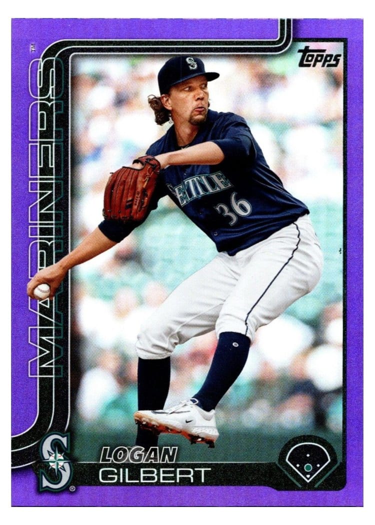 2025 Topps Base Set Logan Gilbert #66 card