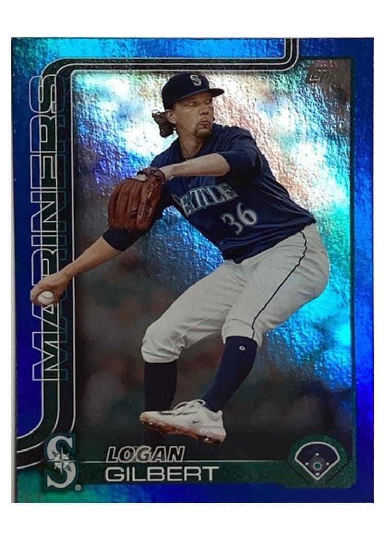 2025 Topps Base Set Logan Gilbert #66 card