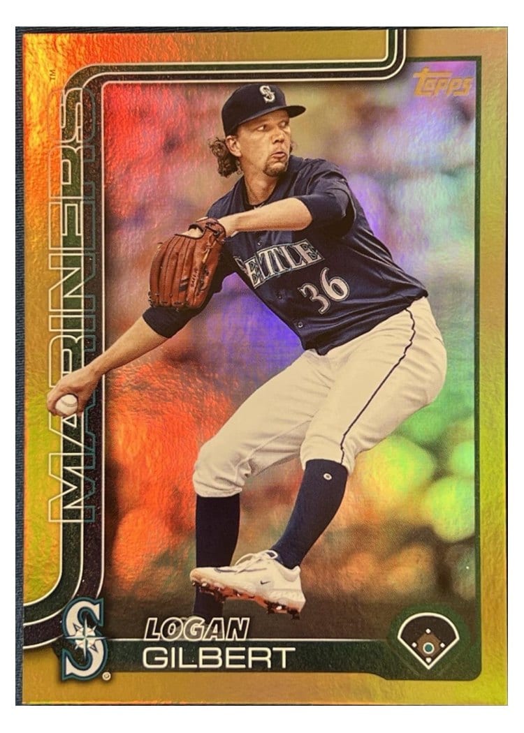 2025 Topps Base Set Logan Gilbert #66 card