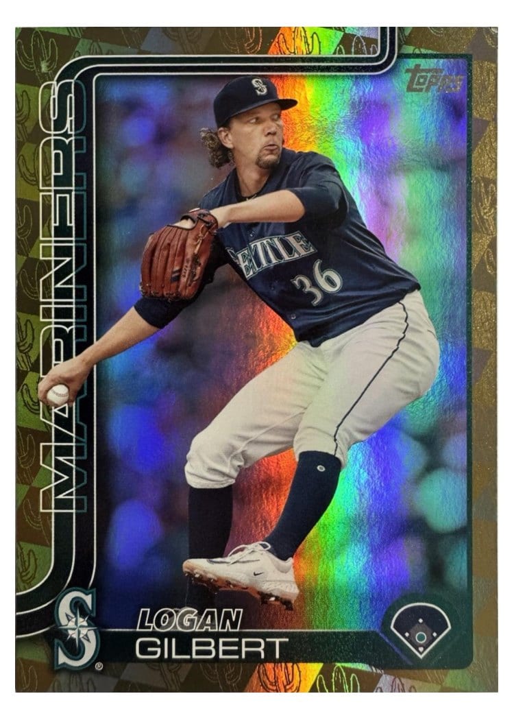 2025 Topps Base Set Logan Gilbert #66 card