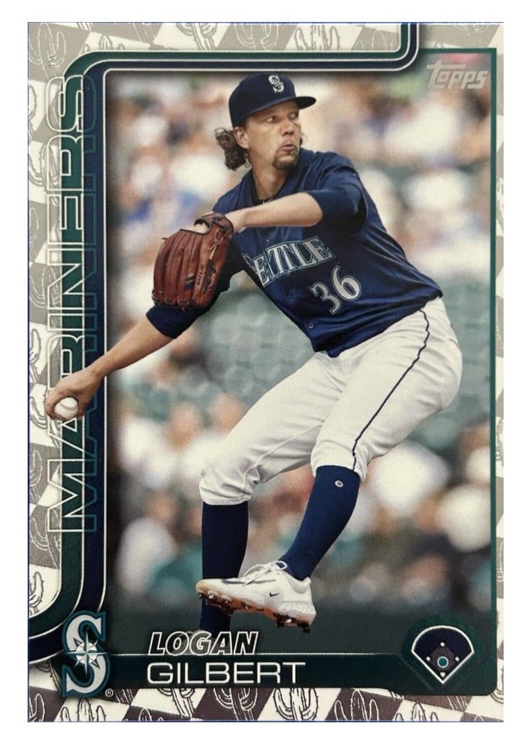 2025 Topps Base Set Logan Gilbert #66 card