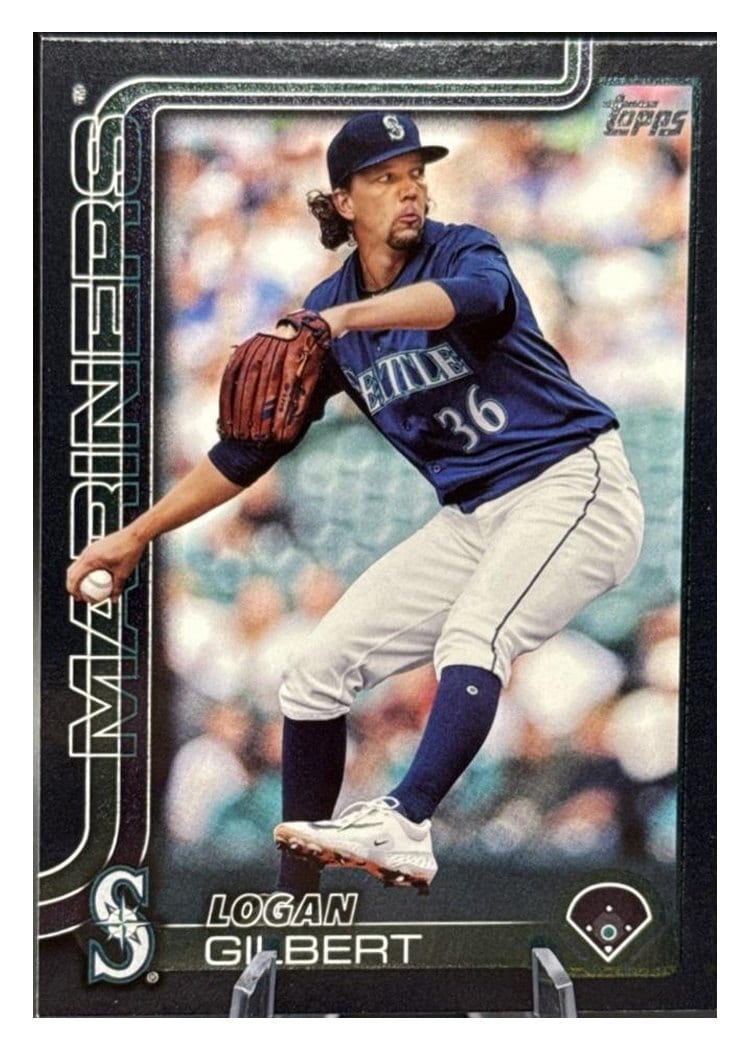 2025 Topps Base Set Logan Gilbert #66 card