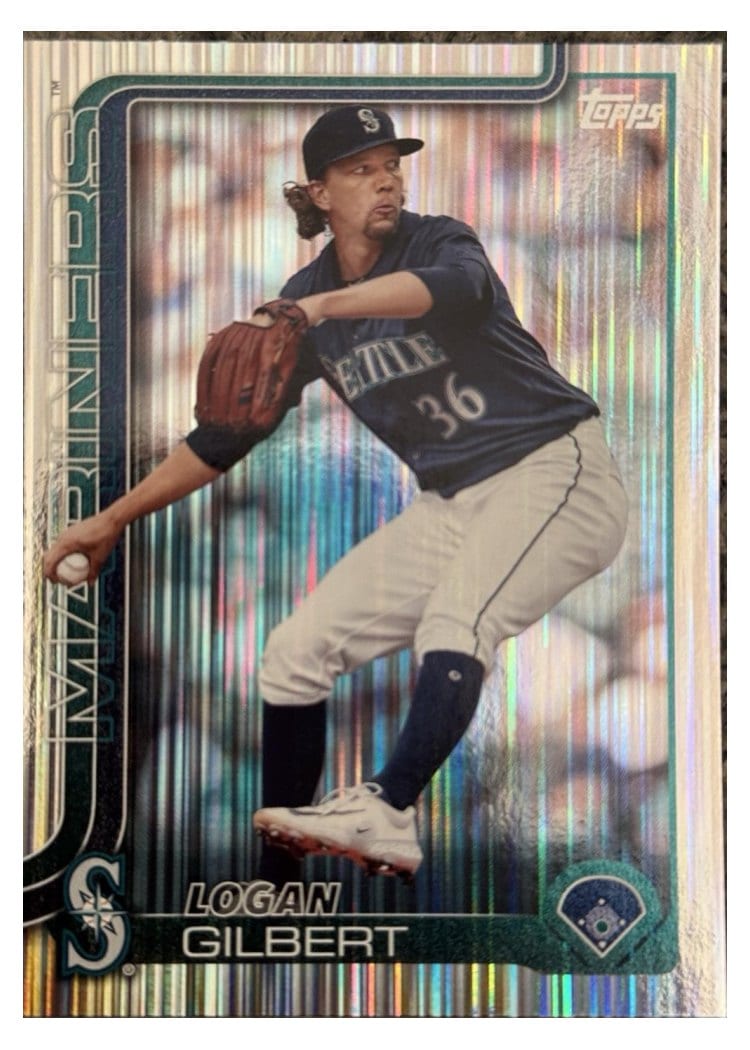 2025 Topps Base Set Logan Gilbert #66 card