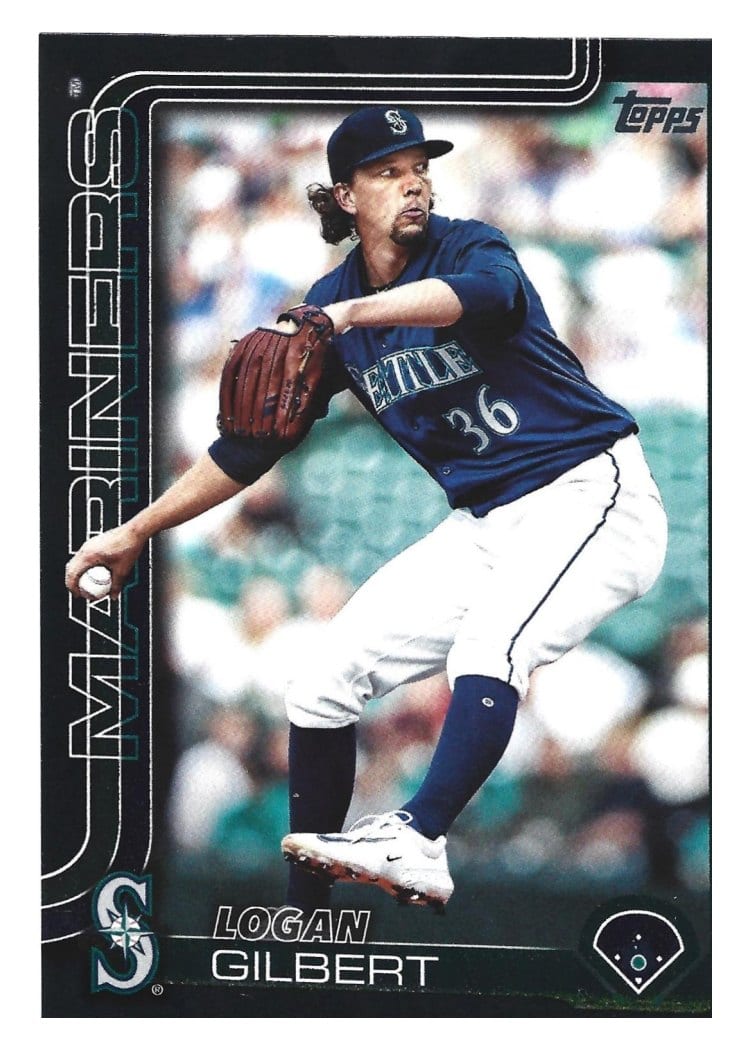 2025 Topps Base Set Logan Gilbert #66 card