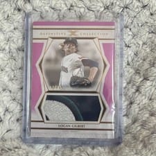 2025 Topps Definitive Collection Jumbo Relic Collection Logan Gilbert #DJRC-LG card