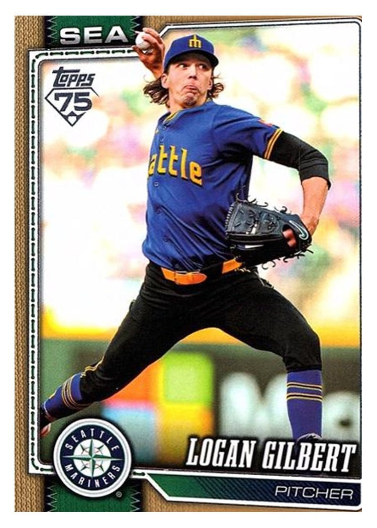 2026 Topps Base Set Logan Gilbert #235 card