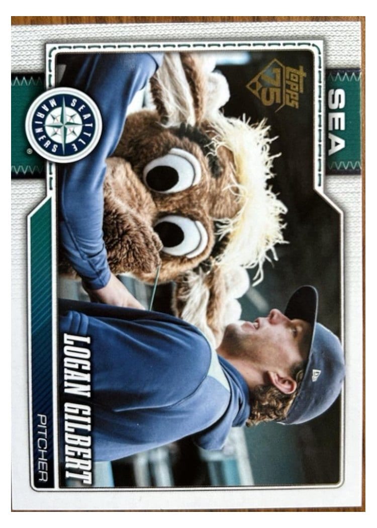 2026 Topps Base Set Logan Gilbert #235 card