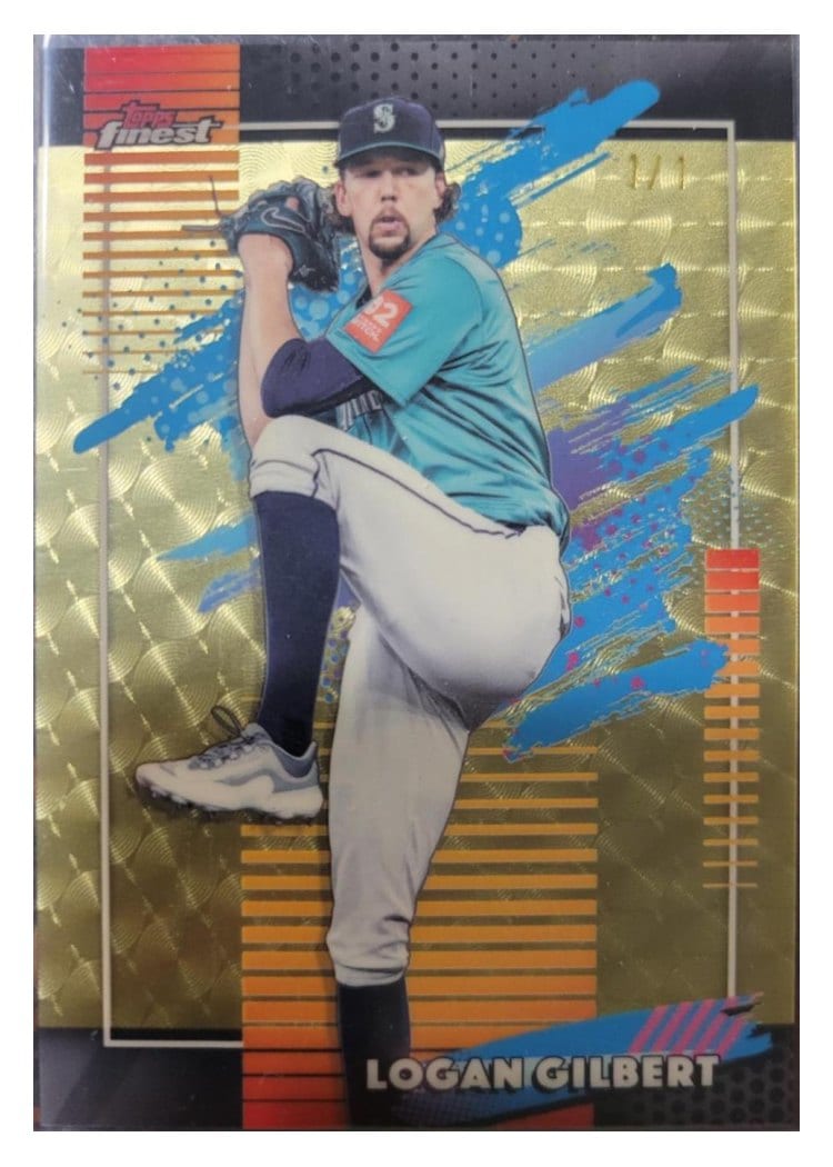 2026 Topps Finest Logan Gilbert #165 card