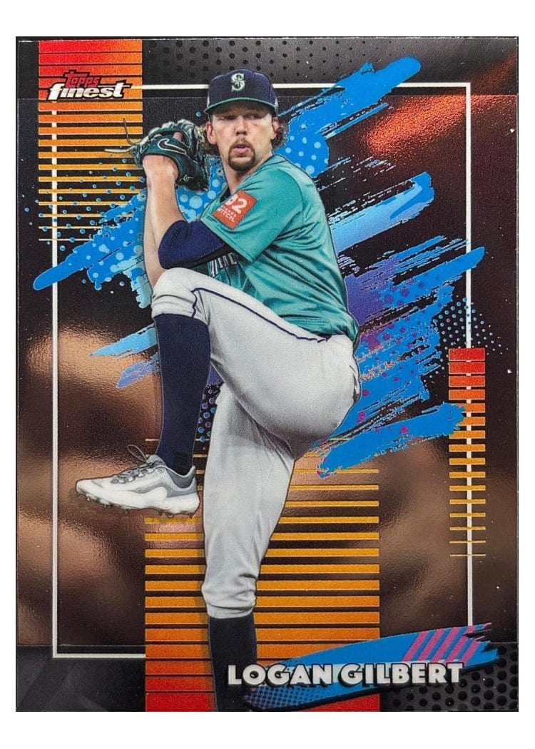 2026 Topps Finest Logan Gilbert #165 card