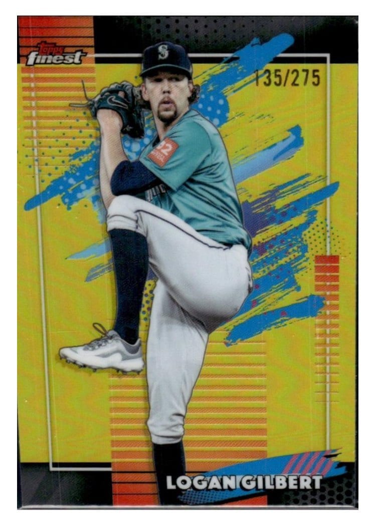 2026 Topps Finest Logan Gilbert #165 card