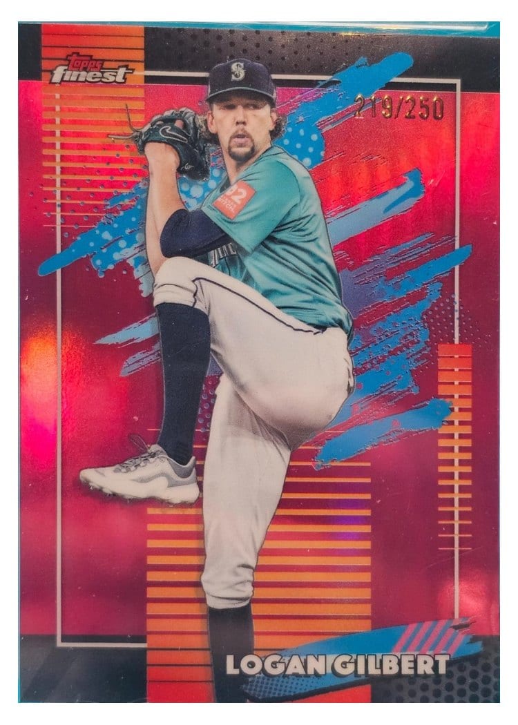 2026 Topps Finest Logan Gilbert #165 card