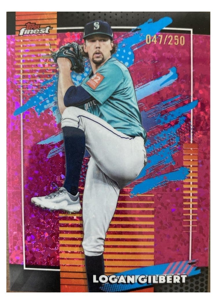 2026 Topps Finest Logan Gilbert #165 card