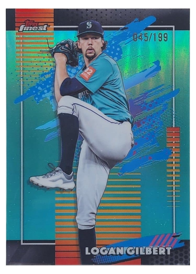 2026 Topps Finest Logan Gilbert #165 card