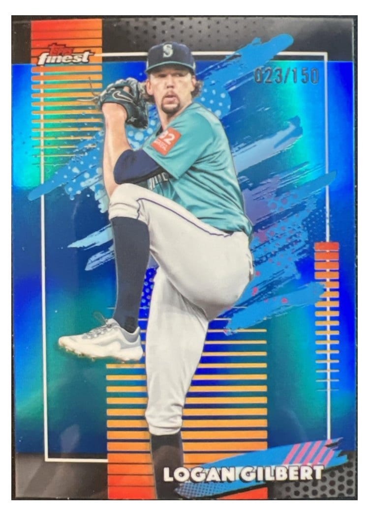 2026 Topps Finest Logan Gilbert #165 card