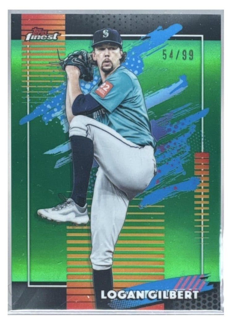2026 Topps Finest Logan Gilbert #165 card