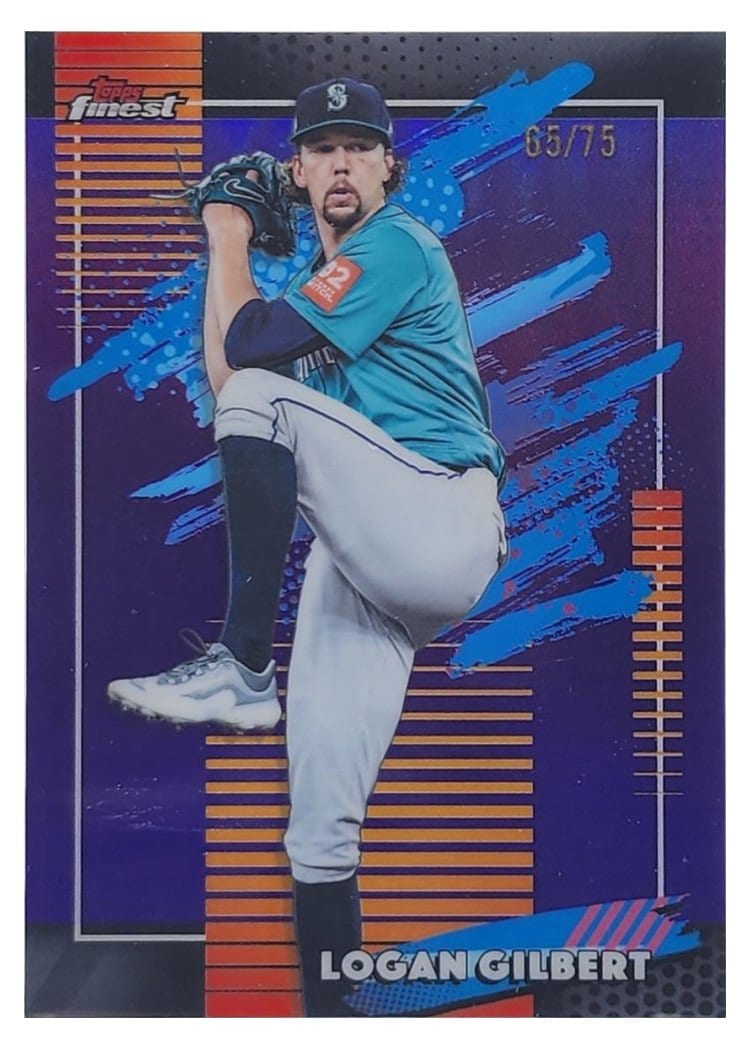 2026 Topps Finest Logan Gilbert #165 card
