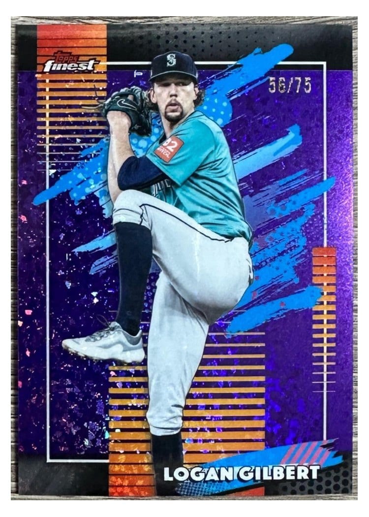 2026 Topps Finest Logan Gilbert #165 card