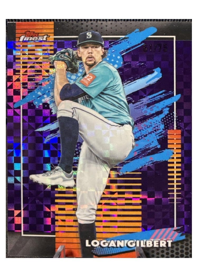 2026 Topps Finest Logan Gilbert #165 card
