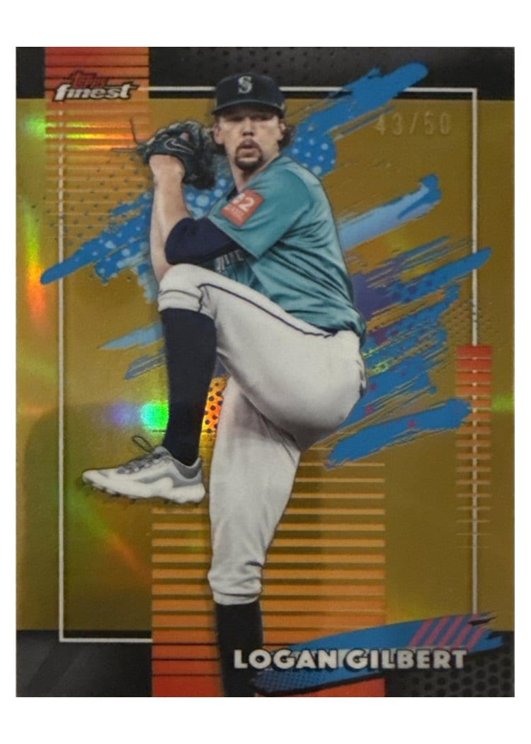 2026 Topps Finest Logan Gilbert #165 card