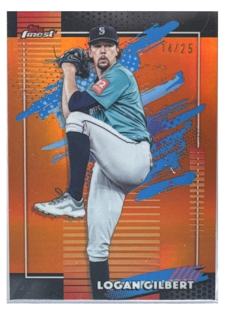 2026 Topps Finest Logan Gilbert #165 card