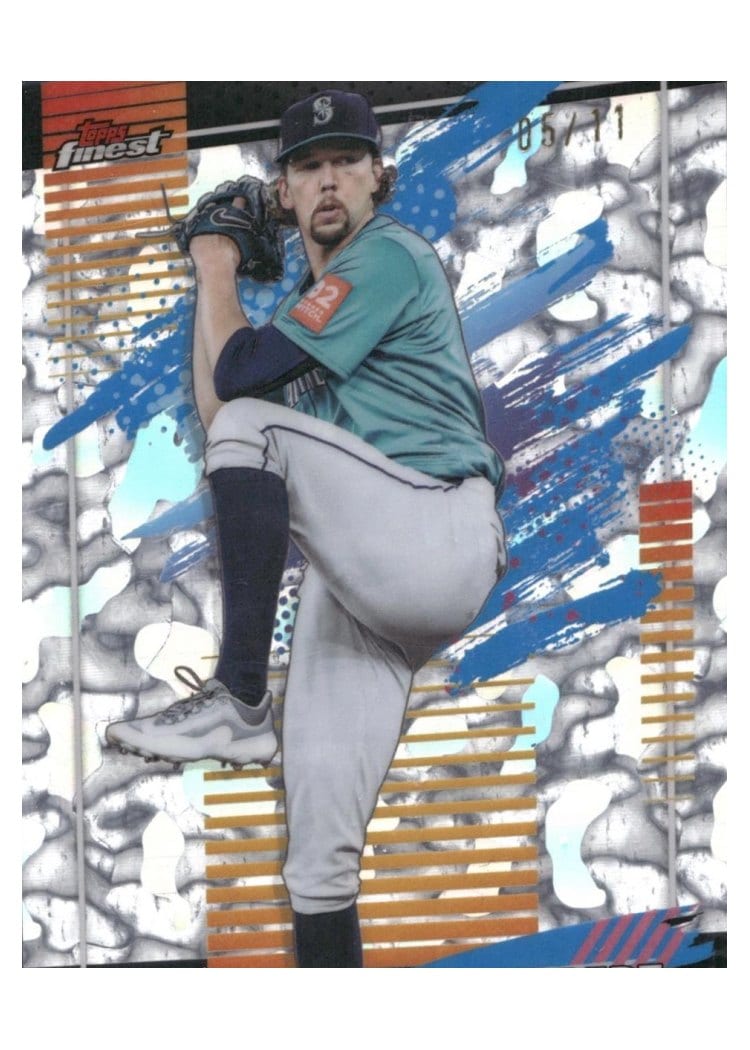 2026 Topps Finest Logan Gilbert #165 card