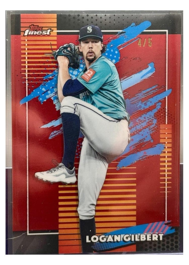 2026 Topps Finest Logan Gilbert #165 card