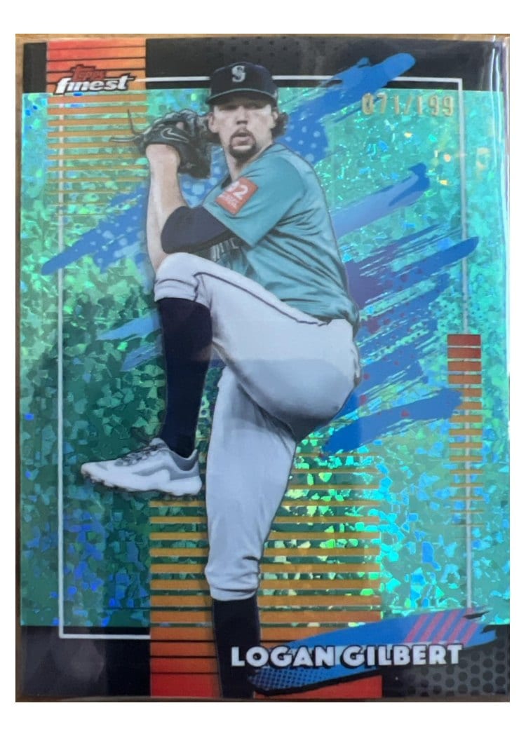 2026 Topps Finest Logan Gilbert #165 card