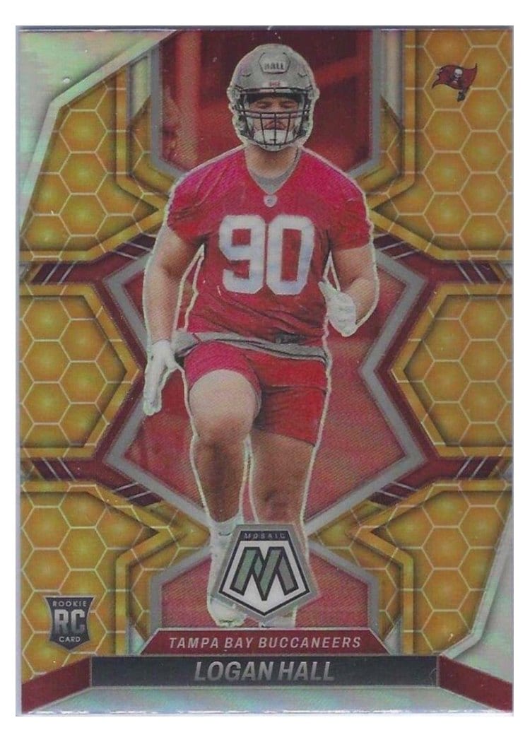 2022 Panini Mosaic Base Set Logan Hall #380 card