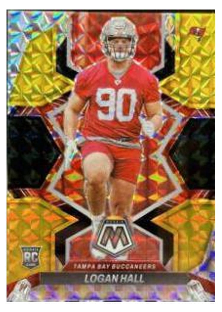 2022 Panini Mosaic Base Set Logan Hall #380 card