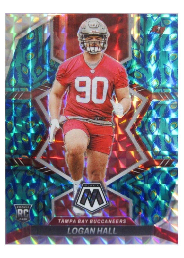 2022 Panini Mosaic Base Set Logan Hall #380 card
