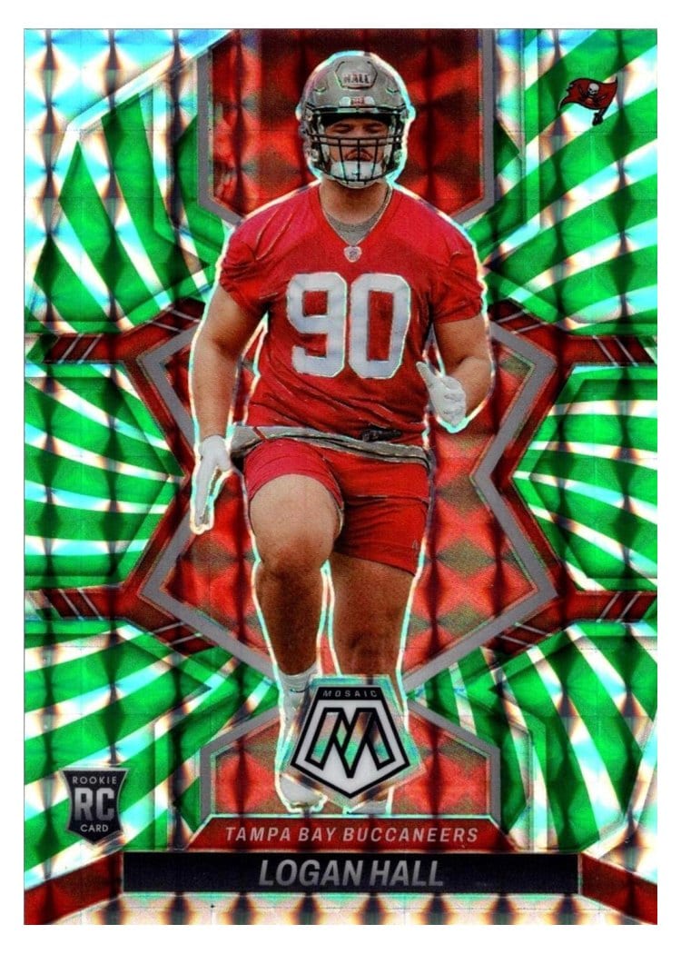 2022 Panini Mosaic Base Set Logan Hall #380 card