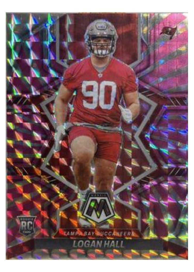 2022 Panini Mosaic Base Set Logan Hall #380 card