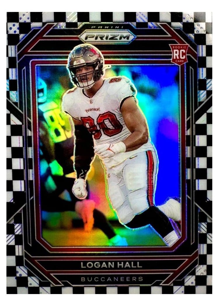 2022 Panini Prizm Base Set Logan Hall #381 card