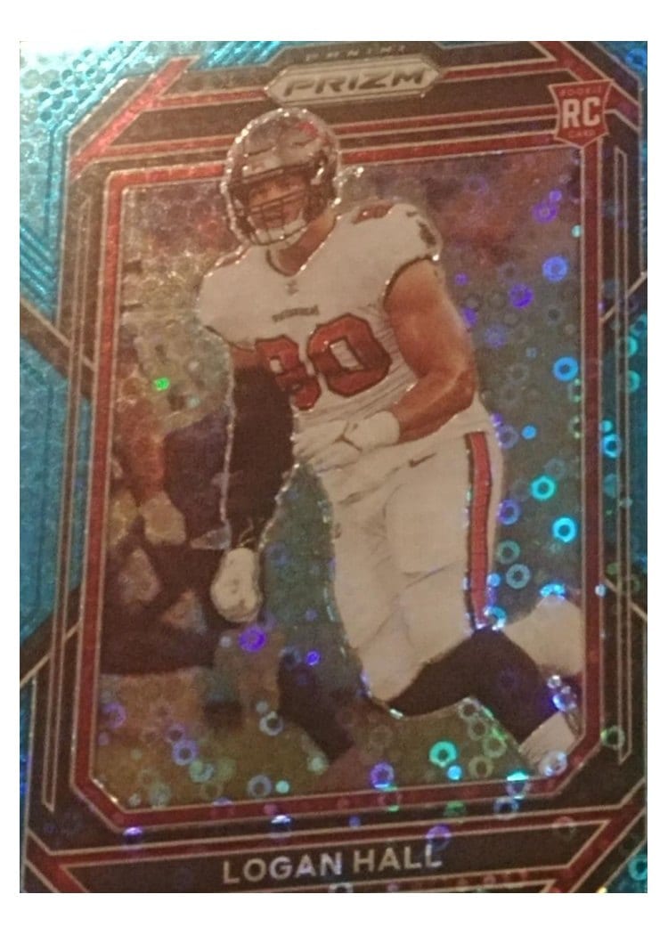 2022 Panini Prizm Base Set Logan Hall #381 card
