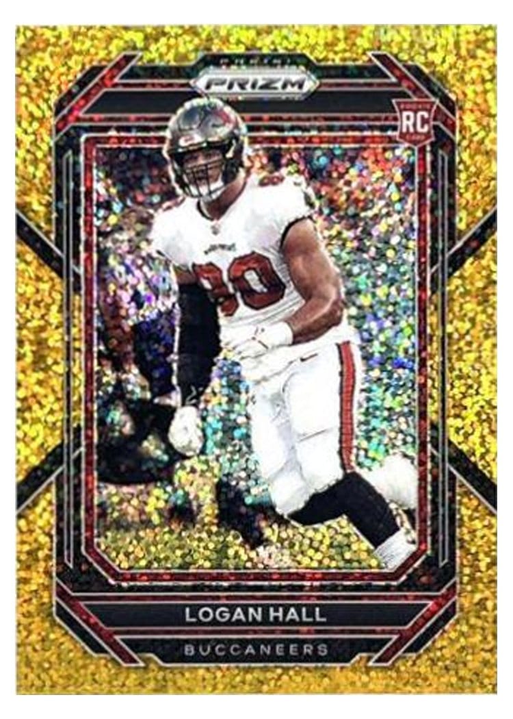 2022 Panini Prizm Base Set Logan Hall #381 card