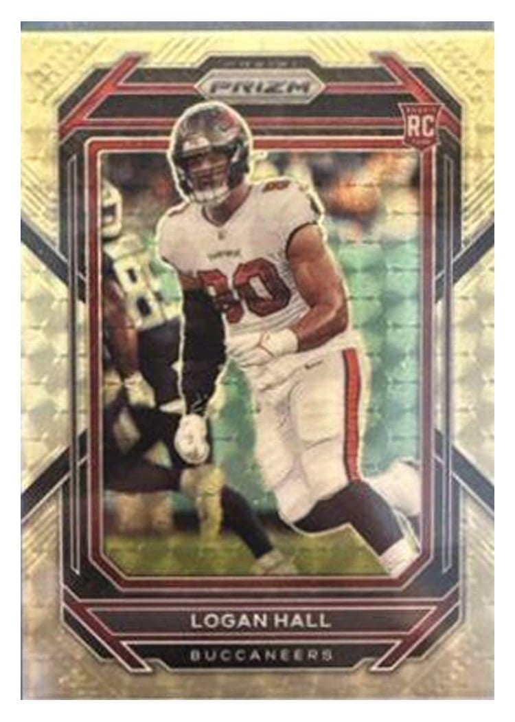 2022 Panini Prizm Base Set Logan Hall #381 card