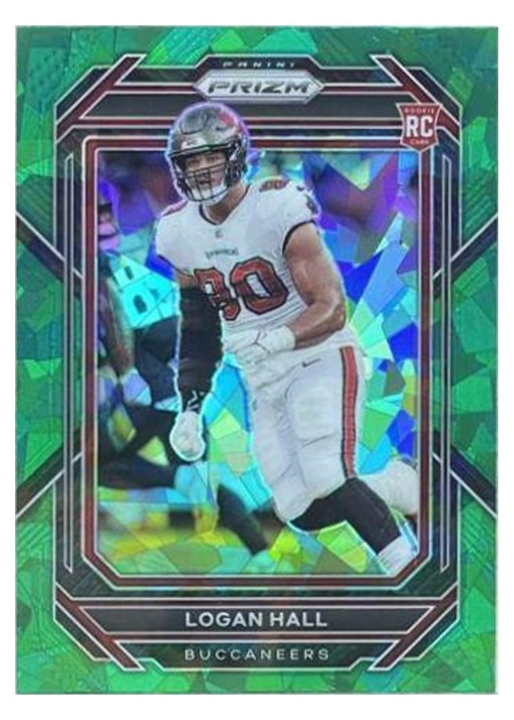 2022 Panini Prizm Base Set Logan Hall #381 card