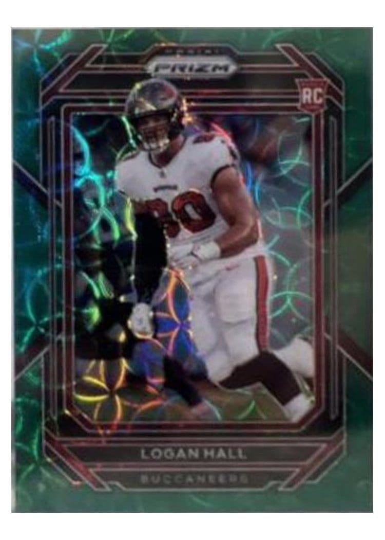 2022 Panini Prizm Base Set Logan Hall #381 card