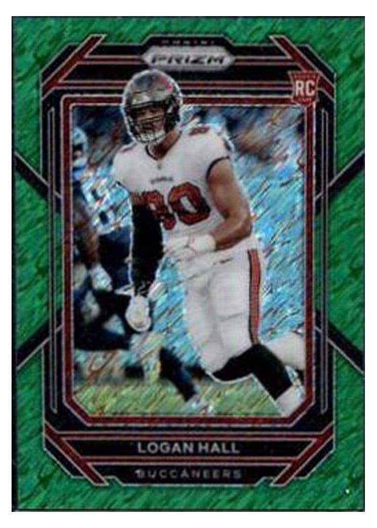 2022 Panini Prizm Base Set Logan Hall #381 card