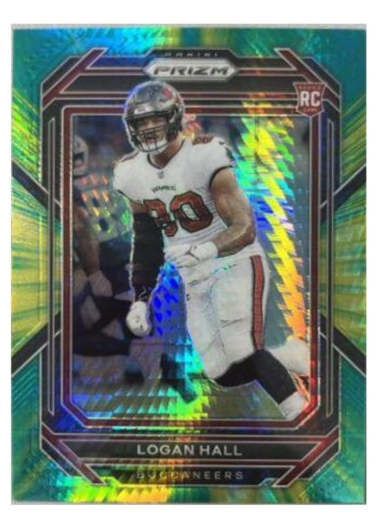 2022 Panini Prizm Base Set Logan Hall #381 card