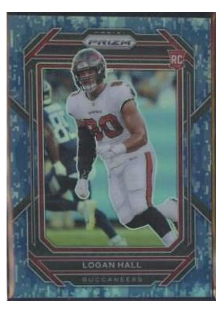 2022 Panini Prizm Base Set Logan Hall #381 card