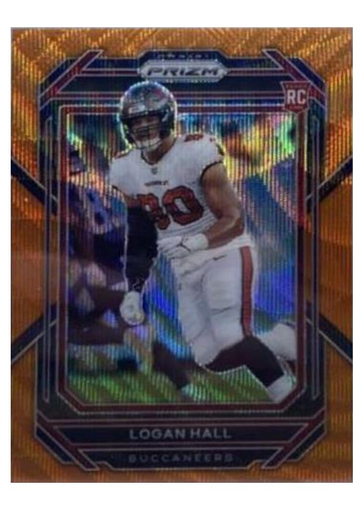 2022 Panini Prizm Base Set Logan Hall #381 card