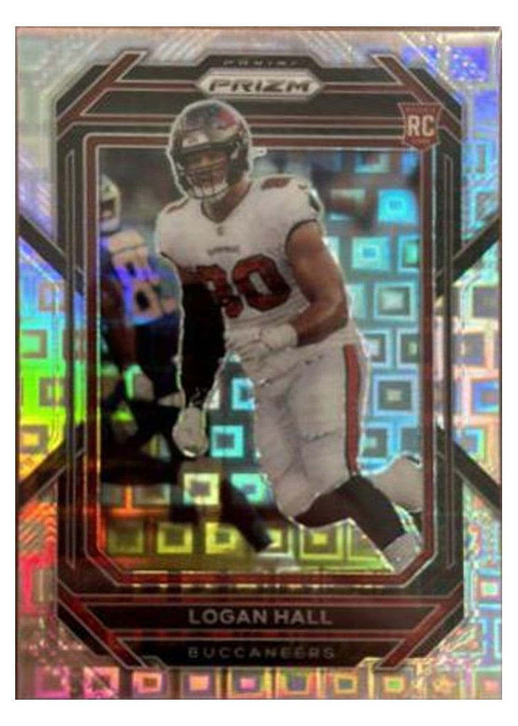 2022 Panini Prizm Base Set Logan Hall #381 card